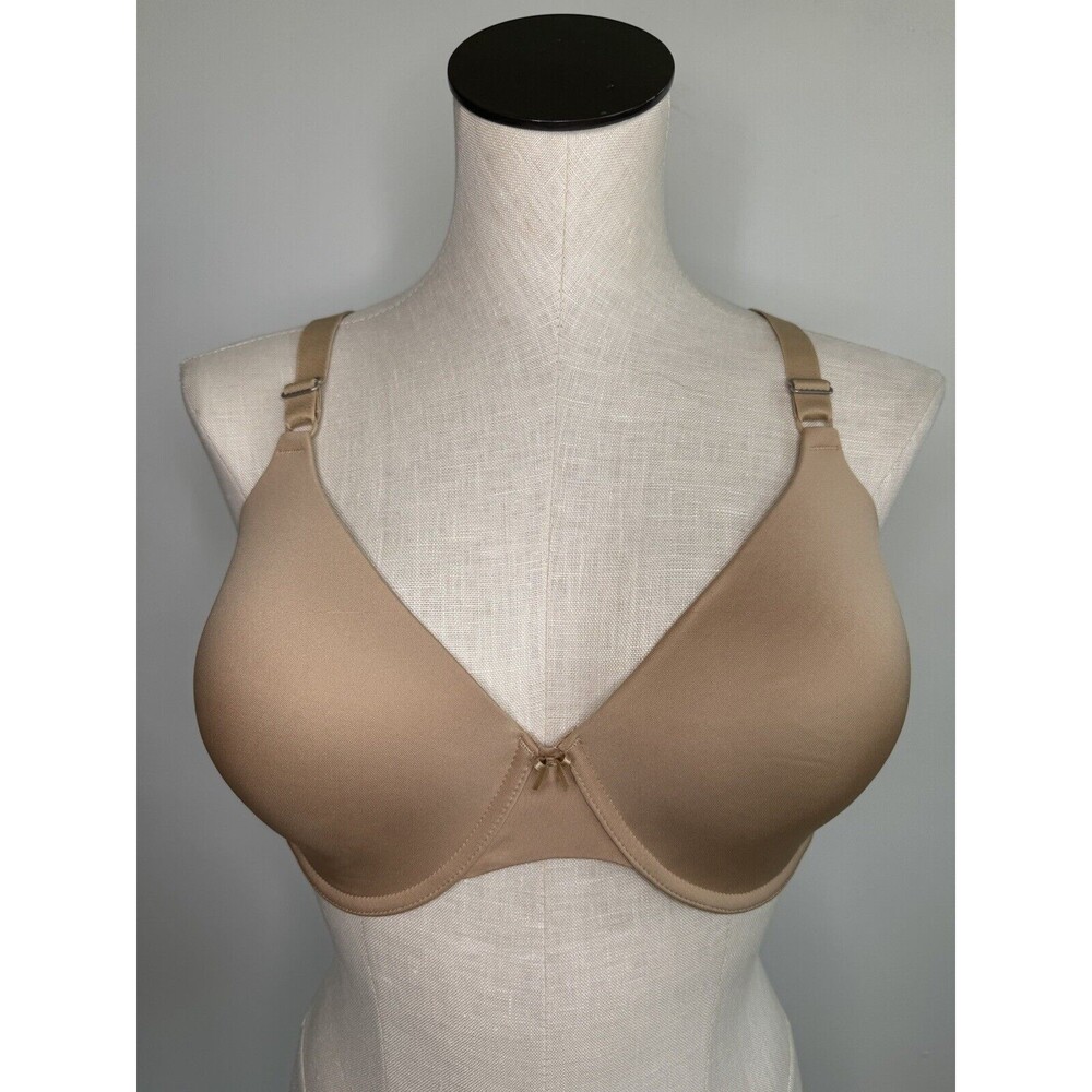 Maidenform One Fab Fit Underwire Lined T-shirt Bra Beige Size 38DD CA00153